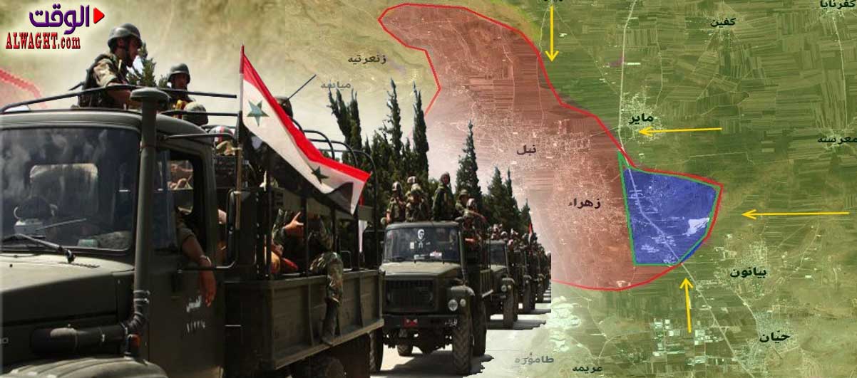 الجيش السوري في مدينتي نبل والزهراء .....وماذا بعد؟